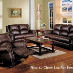 How to Clean Leather Furniture