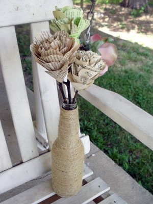 newspaper-flowers