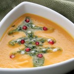Soup with Christmas Decoration